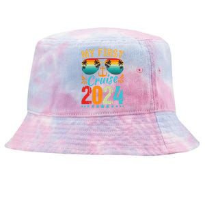 My First Cruise 2024 Family Vacation Cruise Ship Travel Tie-Dyed Bucket Hat