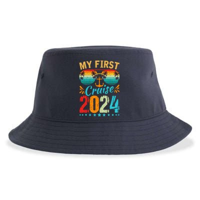 My First Cruise 2024 Family Vacation Cruise Ship Travel Sustainable Bucket Hat