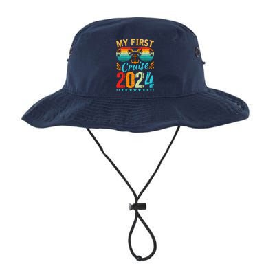 My First Cruise 2024 Family Vacation Cruise Ship Travel Legacy Cool Fit Booney Bucket Hat