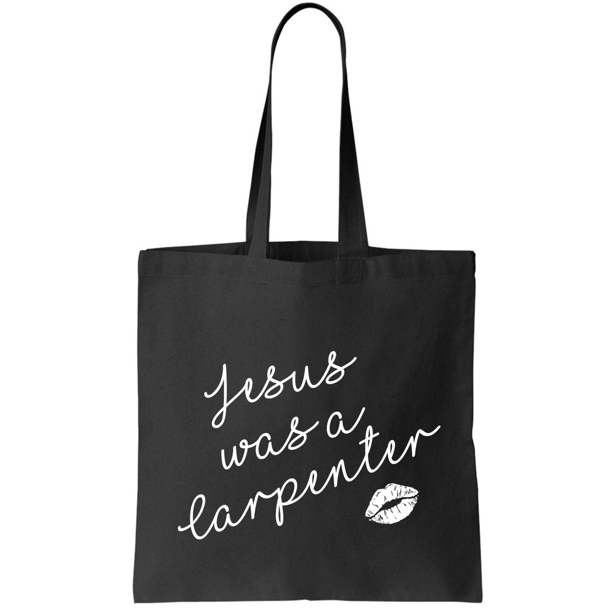 Music Festival Clothing Girl Women Jesus Was A Carpenter Bag