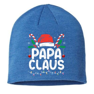 Matching Family Christmas Pajama Xmas Lights Papa Claus Gift Sustainable Beanie