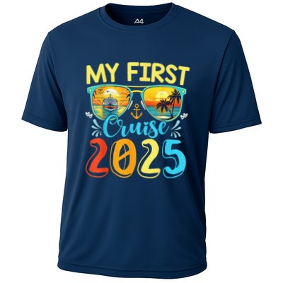 My First Cruise Ship Squad 2025 Family Summer Vacation Trip Performance Shirt