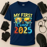 My First Cruise Ship Squad 2025 Family Summer Vacation Trip Cooling Performance Crew T-Shirt