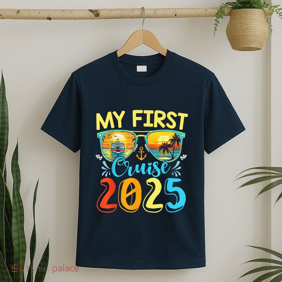 My First Cruise Ship Squad 2025 Family Summer Vacation Trip T-Shirt