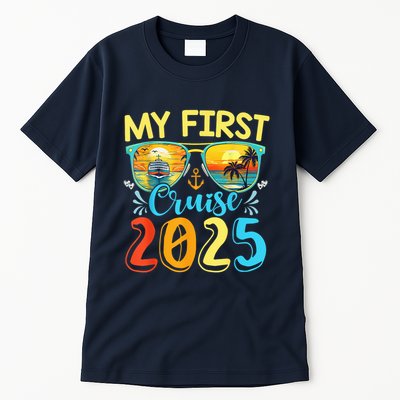 My First Cruise Ship Squad 2025 Family Summer Vacation Trip Tall T-Shirt