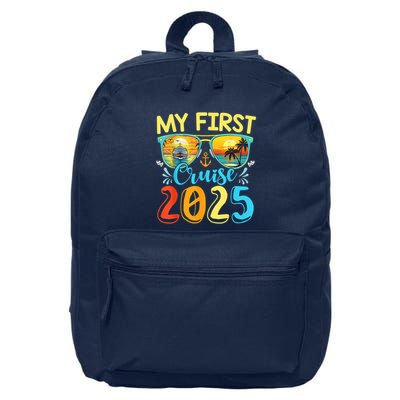 My First Cruise Ship Squad 2025 Family Summer Vacation Trip 16 in Basic Backpack