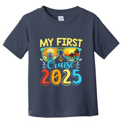My First Cruise Ship Squad 2025 Family Summer Vacation Trip Toddler T-Shirt