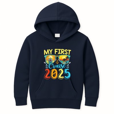My First Cruise Ship Squad 2025 Family Summer Vacation Trip Kids Hoodie