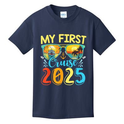 My First Cruise Ship Squad 2025 Family Summer Vacation Trip Kids T-Shirt
