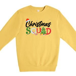 Matching Family Christmas Squad Premium Crewneck Sweatshirt