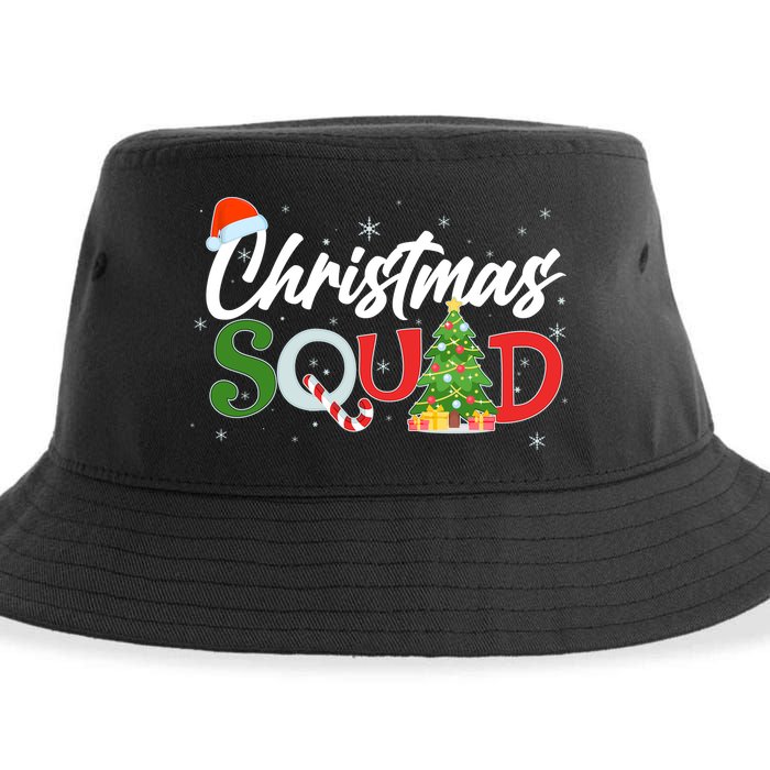 Matching Family Christmas Squad Sustainable Bucket Hat