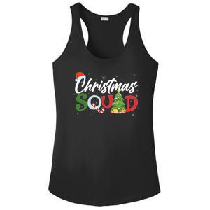 Matching Family Christmas Squad Ladies PosiCharge Competitor Racerback Tank