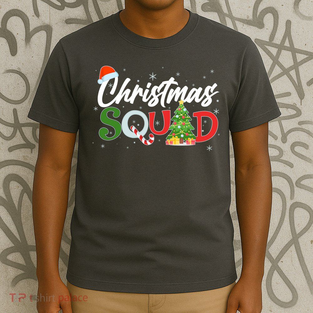 Matching Family Christmas Squad T-Shirt