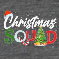 Matching Family Christmas Squad Flatbill Hat