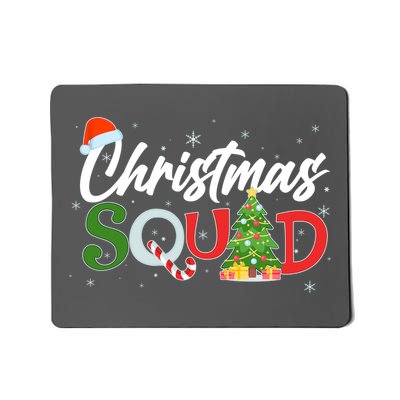 Matching Family Christmas Squad Mousepad