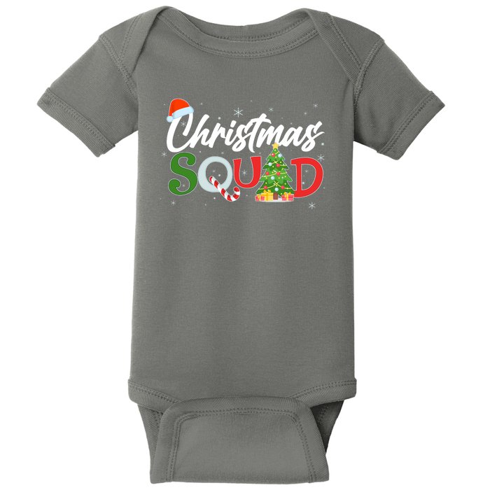 Matching Family Christmas Squad Baby Bodysuit