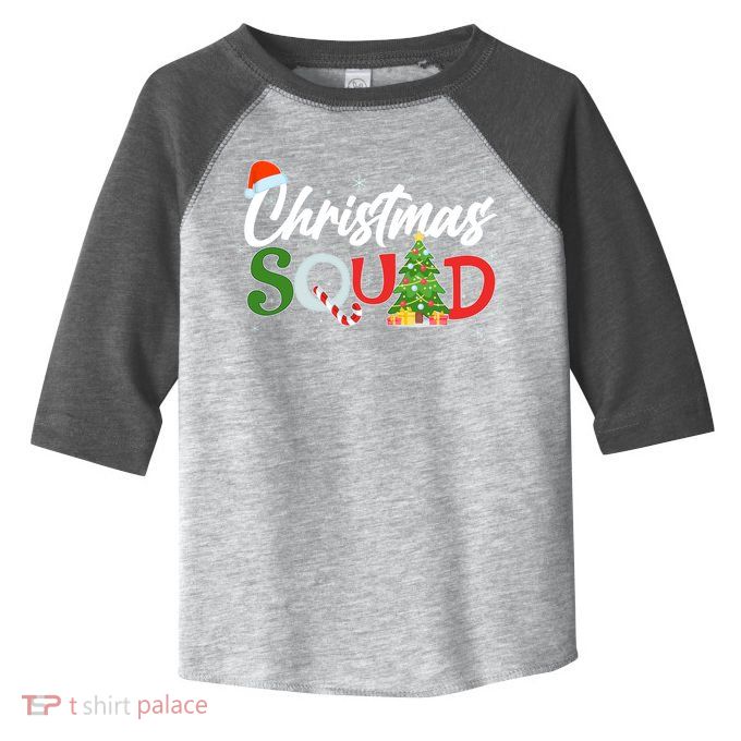 Matching Family Christmas Squad Toddler Fine Jersey T-Shirt