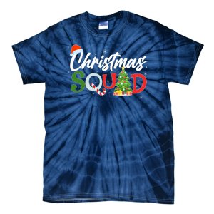 Matching Family Christmas Squad Tie-Dye T-Shirt