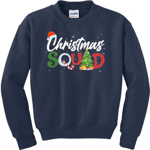 Matching Family Christmas Squad Kids Sweatshirt