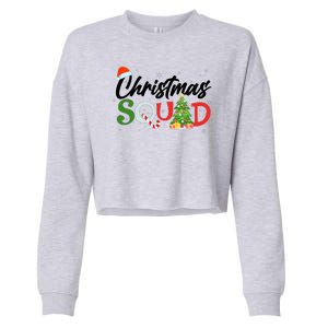 Matching Family Christmas Squad Cropped Pullover Crew