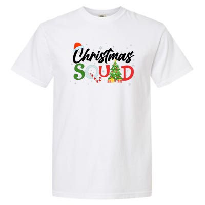 Matching Family Christmas Squad Garment-Dyed Heavyweight T-Shirt