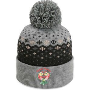 Merry FIshmas Cute Fish Christmas Gift The Baniff Cuffed Pom Beanie