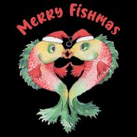 Merry FIshmas Cute Fish Christmas Gift Impact Tech Backpack