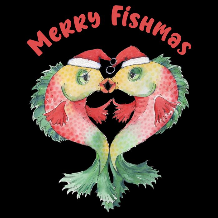 Merry FIshmas Cute Fish Christmas Gift Impact Tech Backpack