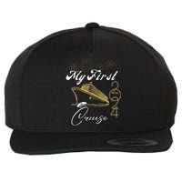 My First Cruise 2024 Family Vacation Cruise Ship Travel Wool Snapback Cap