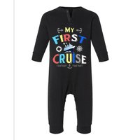 My First Cruise Men Women Rookie Travelers Infant Fleece One Piece