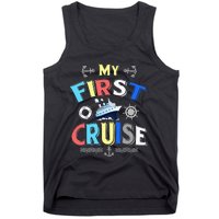 My First Cruise Men Women Rookie Travelers Tank Top