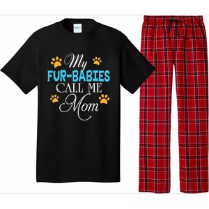 My FurBabies Call Me Mom Dog Cat Lover Mother Father Day Pajama Set