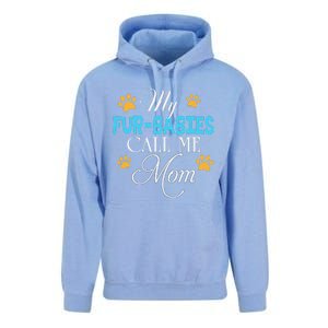 My FurBabies Call Me Mom Dog Cat Lover Mother Father Day Unisex Surf Hoodie