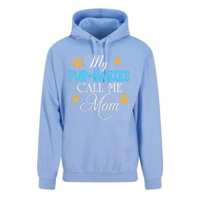 My FurBabies Call Me Mom Dog Cat Lover Mother Father Day Unisex Surf Hoodie