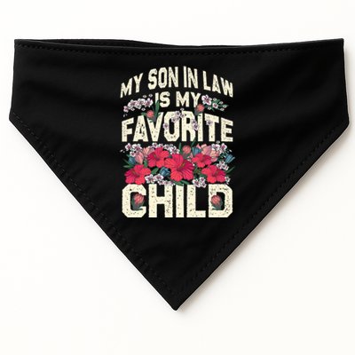 My Favorite Child Is My Son In Law A Funny Moms Perspective USA-Made Doggie Bandana