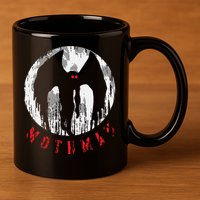 Mothman Folklore Cryptid 11oz C Handle Ceramic Mug