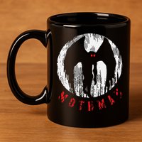 Mothman Folklore Cryptid 11oz C Handle Ceramic Mug