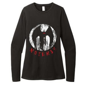 Mothman Folklore Cryptid Womens CVC Long Sleeve Shirt