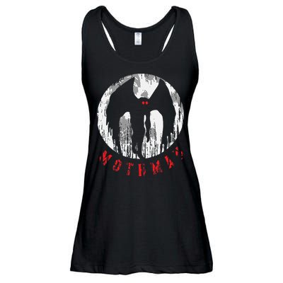 Mothman Folklore Cryptid Ladies Essential Flowy Tank