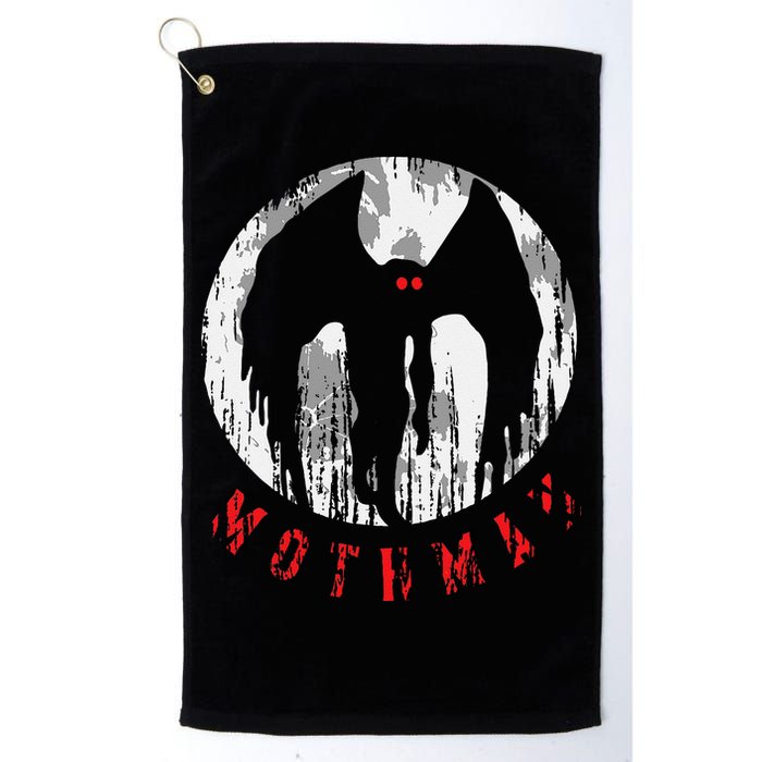 Mothman Folklore Cryptid Golf Towel
