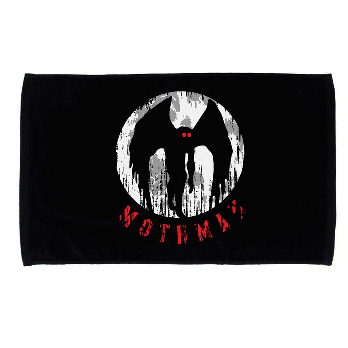 Mothman Folklore Cryptid Microfiber Hand Towel