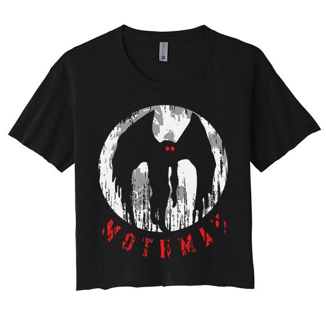 Mothman Folklore Cryptid Crop Top