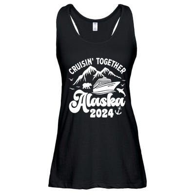 Matching Family Cruisin Together Alaska 2024 Ladies Essential Flowy Tank