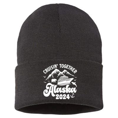 Matching Family Cruisin Together Alaska 2024 Sustainable Knit Beanie