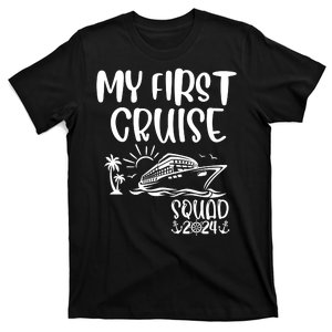 My First Cruise Squad 2024 My First Holiday Family Matching T-Shirt