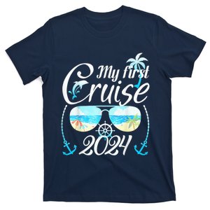 My First Cruise 2024 Tee Family Vacation Cruise Ship Travel T-Shirt