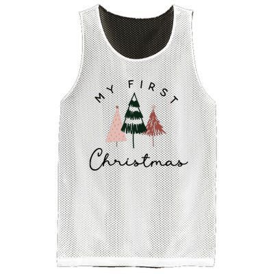 My First Christmas Bubble Romper Mesh Reversible Basketball Jersey Tank