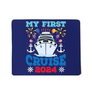 My First Cruise 2024 Family Vacation Cruise Ship Travel Mousepad