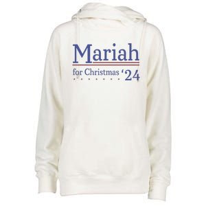 M.A.R.I.A.H For Christmas 24 Funny Christmas Womens Funnel Neck Pullover Hood