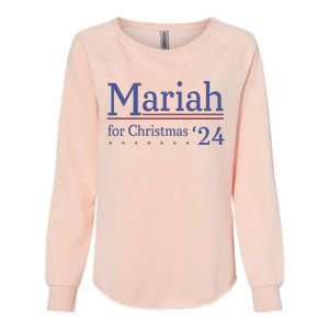 M.A.R.I.A.H For Christmas 24 Funny Christmas Womens California Wash Sweatshirt